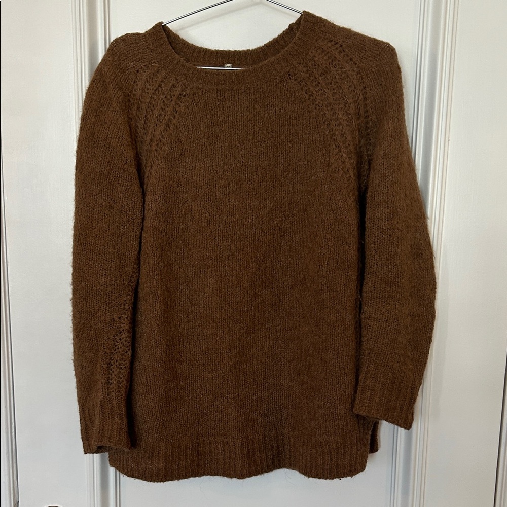 Muji Brown Alpaca Sweater